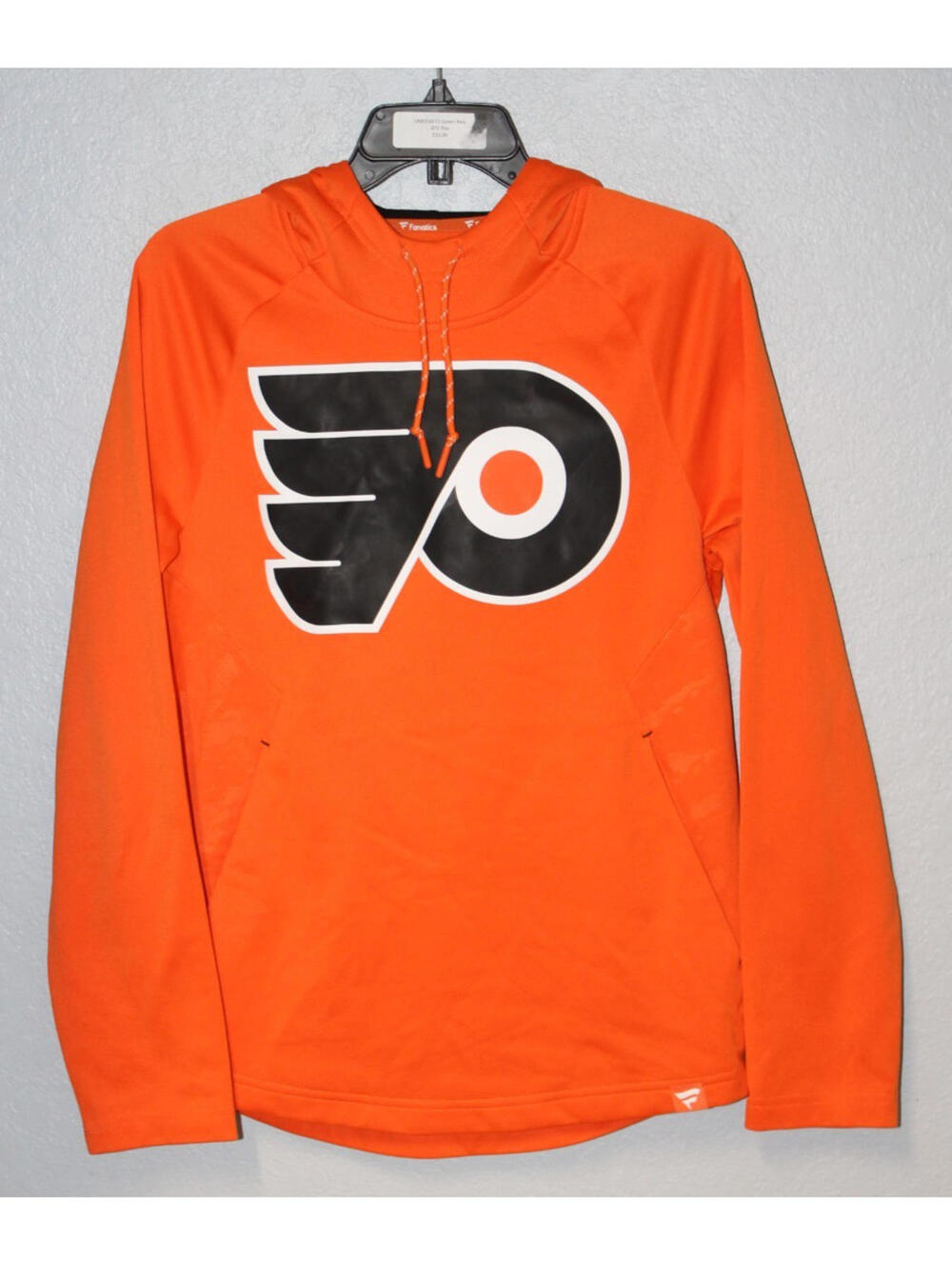 NEW Men Fanatics Philadelphia Flyers Performance NHL Hockey Hoodie SMALL NWOT